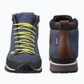 Scarpe da trekking da uomo Lomer Bio Naturale Mid Mtx Suede flag/lime 8