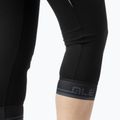 Pantaloni ciclismo donna Alé Classico 3/4 nero/grigio carbone 7