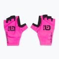 Guanti da ciclismo Alé Velocissimo rosa fluo/nero 3