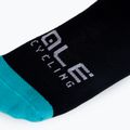 Calzini da bici Alé Thermo Primaloft nero bianco nero/bianco 3