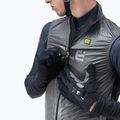 Gilet da ciclismo Alé Black Reflective nero/nero da uomo 4