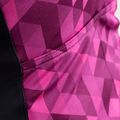 Maglia ciclismo donna Alé Top Donna Triangles rosa fluo/viola 8