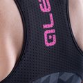 Maglia ciclismo donna Alé Top Donna Triangles grigio/nero 4