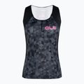 Maglia ciclismo donna Alé Top Donna Triangles grigio/nero 6