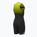 Tuta da triathlon da uomo Alé Stars giallo fluo/nero 9