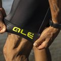 Tuta da triathlon da uomo Alé Stars giallo fluo/nero 14