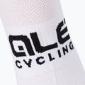 Calze da bici Alé Brrr 16 cm Bianco chiaro 3