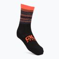 Calze da bici Alé Q-Skin 16 cm Scanner nero/arancio fluo