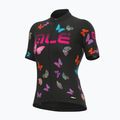 Maglia ciclismo donna Alé Maglia Donna MC Butterfly nero