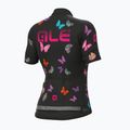 Maglia ciclismo donna Alé Maglia Donna MC Butterfly nero 2