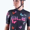 Maglia ciclismo donna Alé Maglia Donna MC Butterfly nero 5