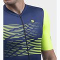 Maglia ciclismo uomo Alé Maglia MC Logo blu 5