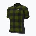 Maglia ciclismo Alé Maglia MC uomo verde scozzese 5