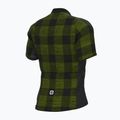 Maglia ciclismo Alé Maglia MC uomo verde scozzese 6