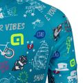 Maglia ciclismo bambino Alé Maglia Bimbo MC Vibes turchese 6