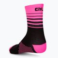 Alé Calza Riciclato 16 cm One rosa fluo calze da ciclismo 2