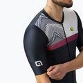 Maglia ciclismo uomo Alé Zig Zag nero 3