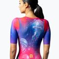 Tuta da ciclismo da donna Alé blu mare 5