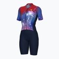 Tuta da ciclismo da donna Alé blu mare 7