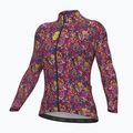 Felpa da ciclismo donna Alé Flowery LS Jersey rosa/pink