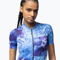 Maglia da ciclismo da donna Alé Linfa blue combo 4