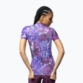 Maglia da ciclismo da donna Alé Linfa purple combo 3