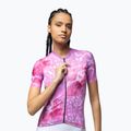 Maglia da ciclismo da donna Alé Linfa pink combo