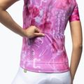 Maglia da ciclismo da donna Alé Linfa pink combo 5