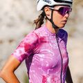 Maglia da ciclismo da donna Alé Linfa pink combo 6