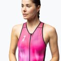 Body da triathlon da donna Alé Crazy pink combo 4