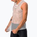 Maglia da ciclismo Castelli Core Mesh 3 senza maniche da uomo, bianco 4