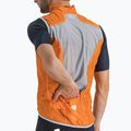 Gilet da ciclismo Sportful Hot Pack Easylight arancione sdr da uomo 4
