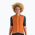Gilet da ciclismo da donna Sportful Hot Pack Easylight arancione sdr