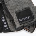 Guanto da sci Level Rescue Gore-Tex da uomo nero/grigio 5