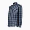 Camicia da uomo CMP 30T9927 b. blue/vanilla/petroleum 3