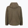 Cappotto imbottito da uomo CMP 36K2247 Fix Hood Parka teak mel 2