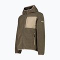 Cappotto imbottito da uomo CMP 36K2247 Fix Hood Parka teak mel 3
