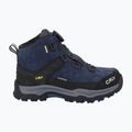 Scarponcini da trekking per bambini CMP Kiruna Mid Fitgo Fleece Wp blue ink/yellow 2