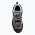 Scarponcini da trekking per bambini CMP Rigel 2.0 Low Waterproof grey/acquarius/pink fluo 5