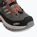 Scarponcini da trekking per bambini CMP Rigel 2.0 Mid Waterproof grey/brick 7
