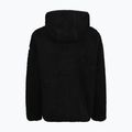 Cappotto donna CMP 36P2916 Long Teddy nero 2