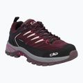 Scarponcini da trekking per bambini CMP Rigel 2.0 Low Waterproof black berry/amaranto