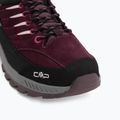 Scarponcini da trekking per bambini CMP Rigel 2.0 Mid Waterproof black berry/amaranto 7