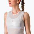 Maglia ciclismo donna Castelli Pro Mesh senza maniche bianco 5