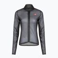 Giacca da ciclismo donna Castelli Squall Shell W nero chiaro/grigio argento