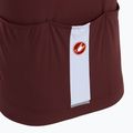 Maglia da ciclismo Castelli Prologo Lite deep bordeaux/grigio argento da uomo 4