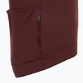 Maglia da ciclismo Castelli Prologo Lite deep bordeaux/grigio argento da uomo 5