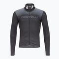 Castelli Apice Thermal ciclismo uomo manica lunga grigio scuro/grigio fumo/grigio argento