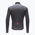 Castelli Apice Thermal ciclismo uomo manica lunga grigio scuro/grigio fumo/grigio argento 2