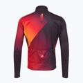 Castelli Amplify Thermal da uomo manica lunga da ciclismo dark night shade/rosso/arancio vivo 2
